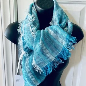 NWT Eileen Fisher Linen Scarf